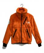 THE NORTH FACEザ ノース フェイス）の古着「フリースジャケット」｜オレンジ×ブラック