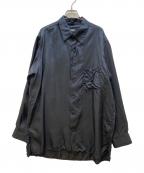 WILDSIDE YOHJI YAMAMOTOワイルドサイド ヨウジ ヤマモト）の古着「シャツ」｜ブラック