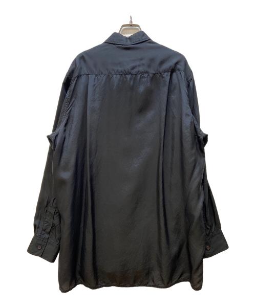 WILDSIDE YOHJI YAMAMOTO（ワイルドサイド ヨウジ ヤマモト）WILDSIDE YOHJI YAMAMOTO (ワイルドサイド ヨウジ ヤマモト) シャツ ブラック サイズ:34の古着・服飾アイテム