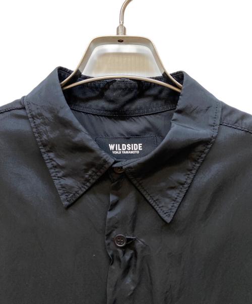 WILDSIDE YOHJI YAMAMOTO（ワイルドサイド ヨウジ ヤマモト）WILDSIDE YOHJI YAMAMOTO (ワイルドサイド ヨウジ ヤマモト) シャツ ブラック サイズ:34の古着・服飾アイテム