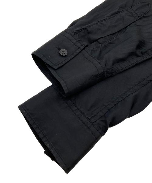 WILDSIDE YOHJI YAMAMOTO（ワイルドサイド ヨウジ ヤマモト）WILDSIDE YOHJI YAMAMOTO (ワイルドサイド ヨウジ ヤマモト) シャツ ブラック サイズ:34の古着・服飾アイテム