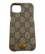 GUCCIグッチ）の古着「iPhone13用ケース」｜グレージュ