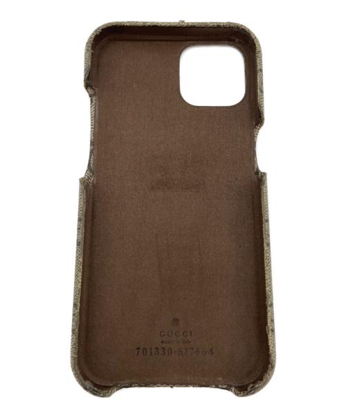 GUCCI（グッチ）GUCCI (グッチ) iPhone13用ケース グレージュの古着・服飾アイテム