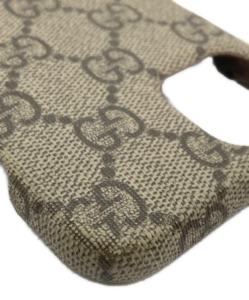 GUCCI（グッチ）GUCCI (グッチ) iPhone13用ケース グレージュの古着・服飾アイテム