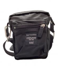 marimekko（マリメッコ）の古着「ショルダーバッグ」｜ブラック