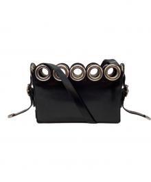 PORTER×Sister（ポーター×シスター）の古着「Leather ruffile shoulder bag」｜ブラック