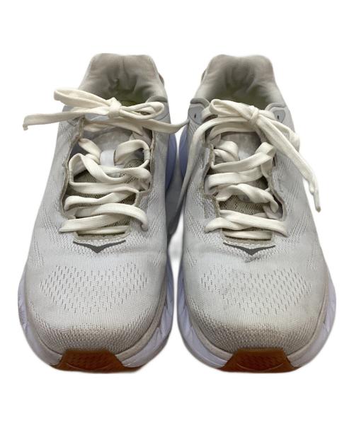 HOKAONEONE（ホカオネオネ）HOKAONEONE (ホカオネオネ) ローカットスニーカー ホワイト サイズ:27cmの古着・服飾アイテム