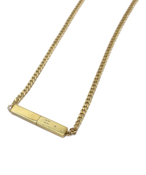 BOTTEGA VENETA（ボッテガベネタ）BOTTEGA VENETA (ボッテガベネタ) チェーンネックレス シルバー×ゴールドの古着・服飾アイテム