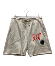 SAINT MICHAEL（セントマイケル）の古着「ハーフスウェットパンツ」｜アイボリー