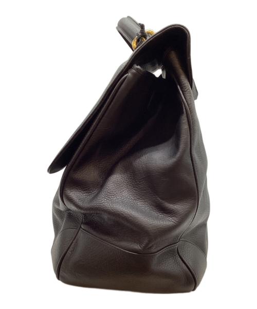 BALLY（バリー）BALLY (バリー) ブリーフケース ブラック×ゴールドの古着・服飾アイテム