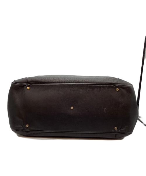 BALLY（バリー）BALLY (バリー) ブリーフケース ブラック×ゴールドの古着・服飾アイテム