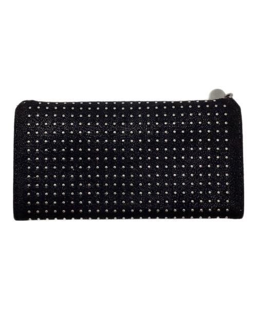 STELLA McCARTNEY（ステラマッカートニー）STELLA McCARTNEY (ステラマッカートニー) スタッズウォレット ブラック×シルバーの古着・服飾アイテム