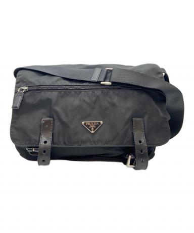 中古・古着通販】PRADA (プラダ) ショルダーバッグ ブラック｜ブランド
