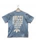 adidas (アディダス) GUCCI (グッチ) 半袖Tシャツ スカイブルー サイズ:XXL：27000円