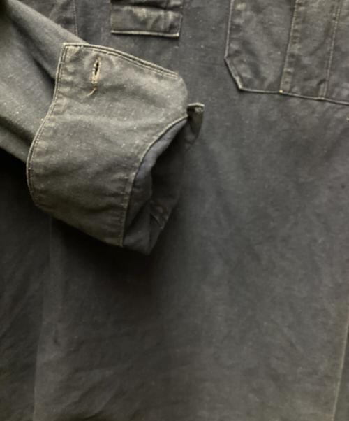 EURO MILITARY（ユーロミリタリー）EURO MILITARY (ユーロミリタリー) オーバージャケット ネイビー サイズ:Lの古着・服飾アイテム