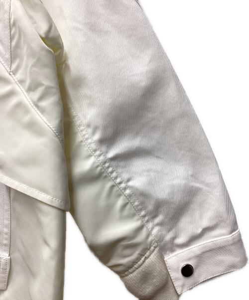 STUMBLY（スタンブリ―）STUMBLY (スタンブリ―) 切替ジャケット ホワイト サイズ:38の古着・服飾アイテム