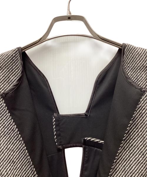 Adam et Rope（アダム エ ロペ）Adam et Rope (アダム エ ロペ) 2WAYツイードジャンパースカート グレー サイズ:38の古着・服飾アイテム