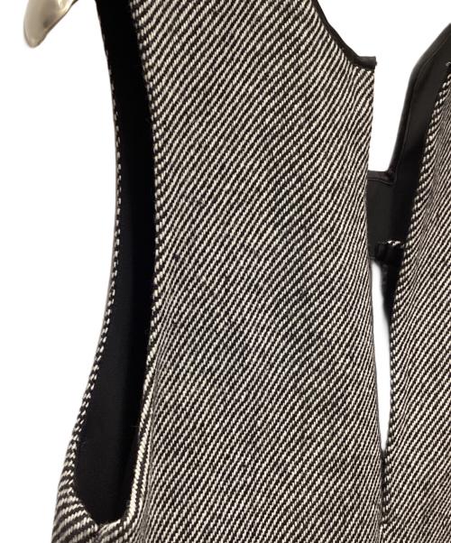 Adam et Rope（アダム エ ロペ）Adam et Rope (アダム エ ロペ) 2WAYツイードジャンパースカート グレー サイズ:38の古着・服飾アイテム