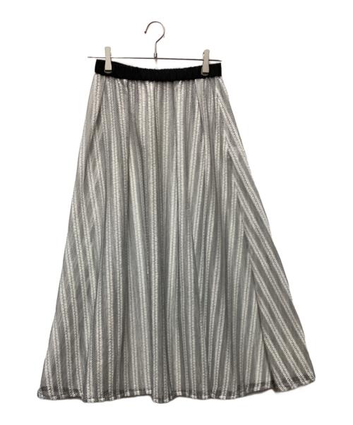 DRESSLAVE（ドレスレイブ）DRESSLAVE (ドレスレイブ) メッシュスカート グレー サイズ:38の古着・服飾アイテム