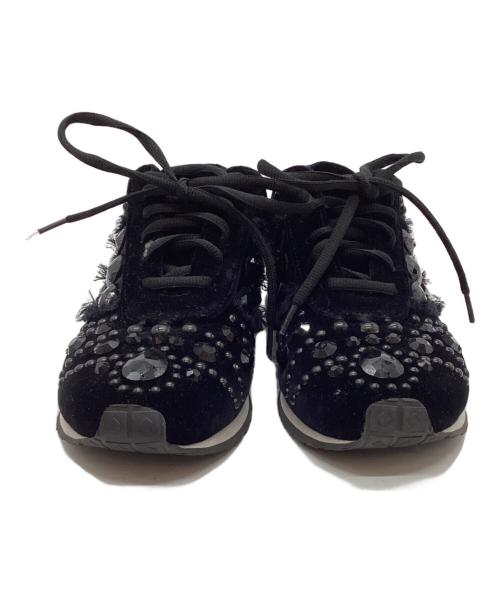 TORY BURCH（トリーバーチ）TORY BURCH (トリーバーチ) スニーカー ブラック サイズ:24の古着・服飾アイテム