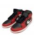 NIKE（ナイキ）の古着「AIR JORDAN 1　MID（エアジョーダン1ミッド）」｜ブラック×レッド