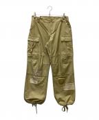 HOUSTONヒューストン）の古着「ミリタリーパンツ」｜カーキ