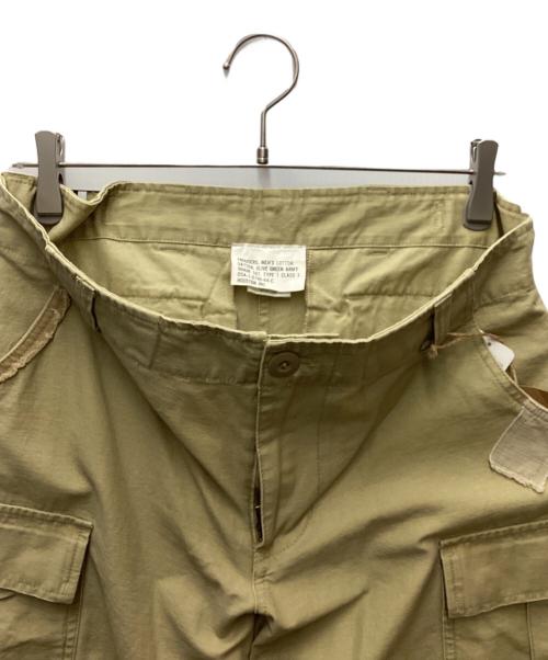 HOUSTON（ヒューストン）HOUSTON (ヒューストン) ミリタリーパンツ カーキ サイズ:Lの古着・服飾アイテム