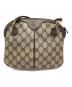 GUCCI (グッチ) ショルダーバッグ ベージュ×ブラウン：18000円
