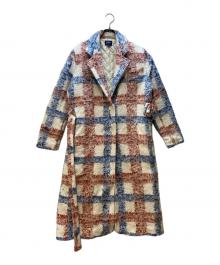LEVI'S（リーバイス）の古着「BURUSH PLAID OVERCOAT」｜トリコロールカラー
