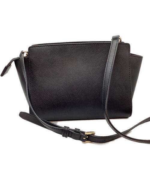 MICHAEL KORS（マイケル・コース）MICHAEL KORS (マイケルコース) ショルダーバッグ ブラックの古着・服飾アイテム