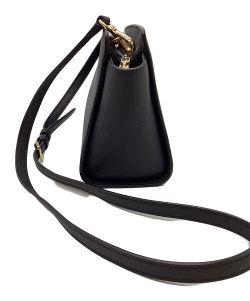 MICHAEL KORS（マイケル・コース）MICHAEL KORS (マイケルコース) ショルダーバッグ ブラックの古着・服飾アイテム