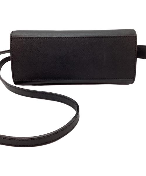 MICHAEL KORS（マイケル・コース）MICHAEL KORS (マイケルコース) ショルダーバッグ ブラックの古着・服飾アイテム