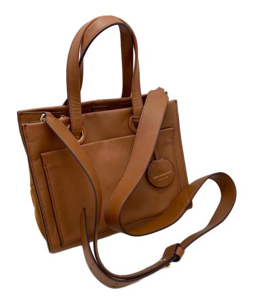 COLE HAAN（コールハーン）COLE HAAN (コールハーン) 2WAYバッグ ブラウンの古着・服飾アイテム