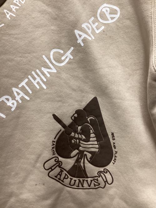 Aape BY A BATHING APE（エーエイプ バイ アベイシングエイプ）Aape BY A BATHING APE (エーエイプ バイ アベイシングエイプ) スウェット ベージュ サイズ:XLの古着・服飾アイテム
