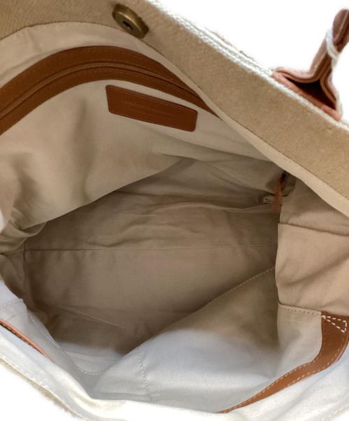 MOTHERHOUSE（マザーハウス）MOTHERHOUSE (マザーハウス) トートバッグ ベージュ×ブラウン 未使用品の古着・服飾アイテム