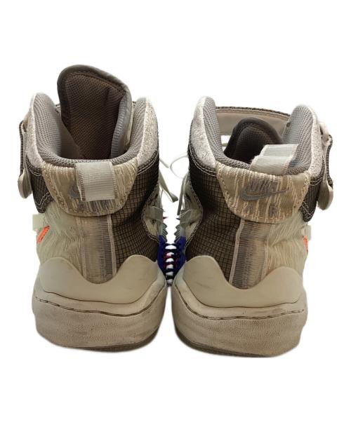 NIKE（ナイキ）NIKE (ナイキ) OFFWHITE (オフホワイト) ミッドカットスニーカー ホワイト サイズ:27.5cmの古着・服飾アイテム
