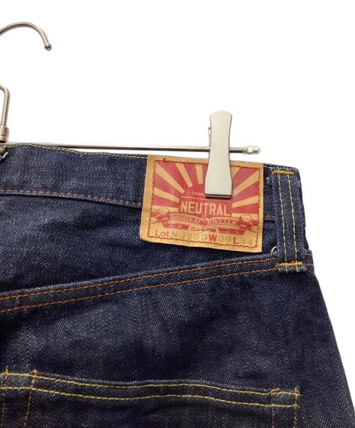 Neutral（ニュートラル）Neutral (ニュートラル) デニムパンツ インディゴ サイズ: 76cm (W30)の古着・服飾アイテム