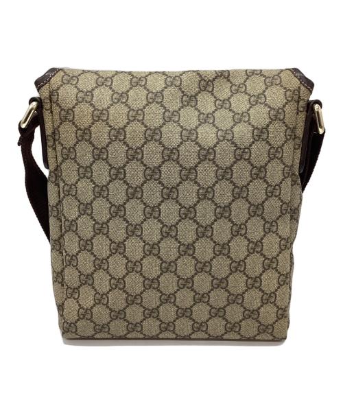 GUCCI（グッチ）GUCCI (グッチ) ショルダーバッグ ベージュ×ブラウンの古着・服飾アイテム