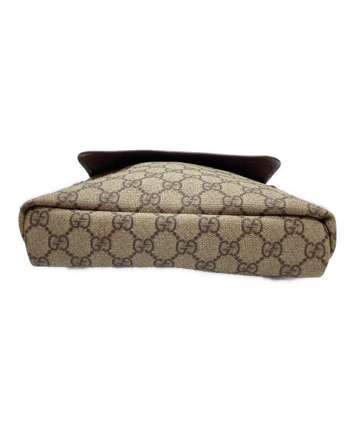 GUCCI（グッチ）GUCCI (グッチ) ショルダーバッグ ベージュ×ブラウンの古着・服飾アイテム