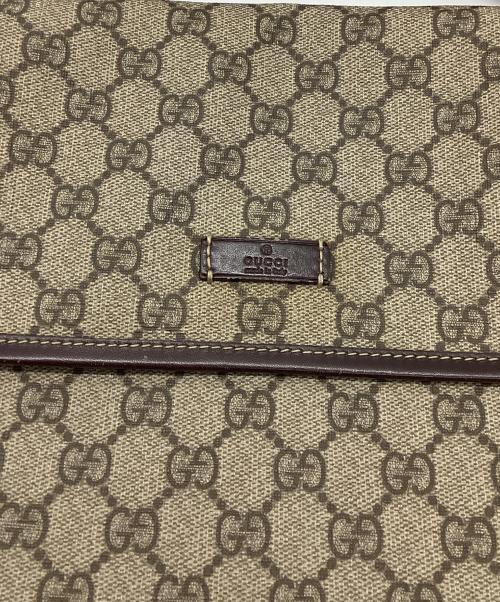 GUCCI（グッチ）GUCCI (グッチ) ショルダーバッグ ベージュ×ブラウンの古着・服飾アイテム