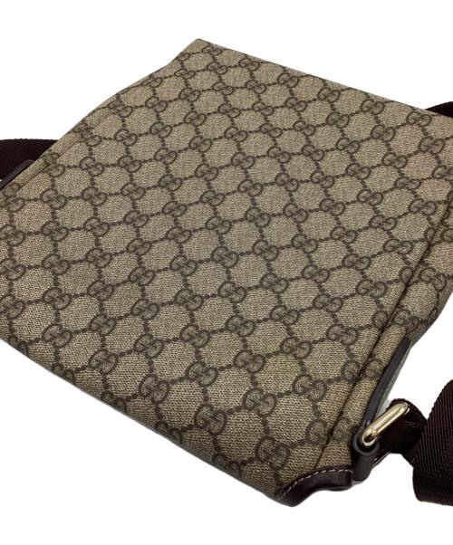 GUCCI（グッチ）GUCCI (グッチ) ショルダーバッグ ベージュ×ブラウンの古着・服飾アイテム