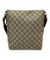 GUCCI (グッチ) ショルダーバッグ ベージュ×ブラウン：28000円