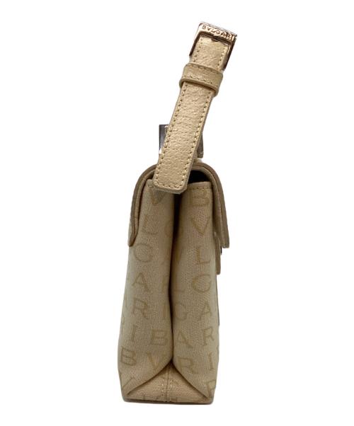 BVLGARI（ブルガリ）BVLGARI (ブルガリ) ハンドバッグ アイボリーの古着・服飾アイテム