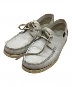 PARABOOTパラブーツ）の古着「ローファー」｜ホワイト