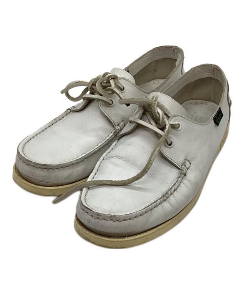 PARABOOT（パラブーツ）PARABOOT (パラブーツ) ローファー ホワイト サイズ:７の古着・服飾アイテム