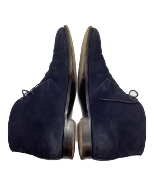 Crockett & Jones（クロケット＆ジョーンズ）Crockett & Jones (クロケット＆ジョーンズ) チャッカブーツ ネイビー サイズ:フリーの古着・服飾アイテム