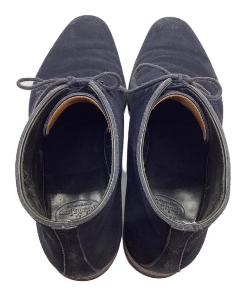 Crockett & Jones（クロケット＆ジョーンズ）Crockett & Jones (クロケット＆ジョーンズ) チャッカブーツ ネイビー サイズ:フリーの古着・服飾アイテム