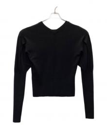 MAISON SPECIAL（メゾンスペシャル）の古着「ニット」｜ブラック