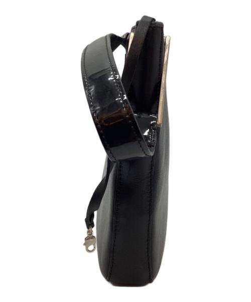 GIANNI VERSACE（ジャンニ・ヴェルサーチ）GIANNI VERSACE (ジャンニ・ヴェルサーチ) ハンドバッグ ブラックの古着・服飾アイテム