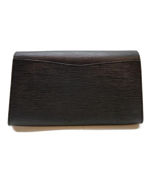 LOUIS VUITTON（ルイ ヴィトン）LOUIS VUITTON (ルイ ヴィトン) クラッチバッグ ブラックの古着・服飾アイテム